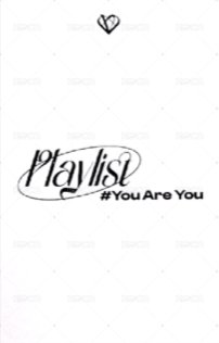 Playlist #You Are You Green Universe Music 幸運卡 拍立得小卡 背面