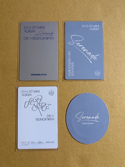 🤍DxS Musinsa寛+兩張專卡+一套空專