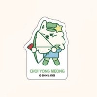 角巴兔x全家聯名 貼紙 崔勇猛