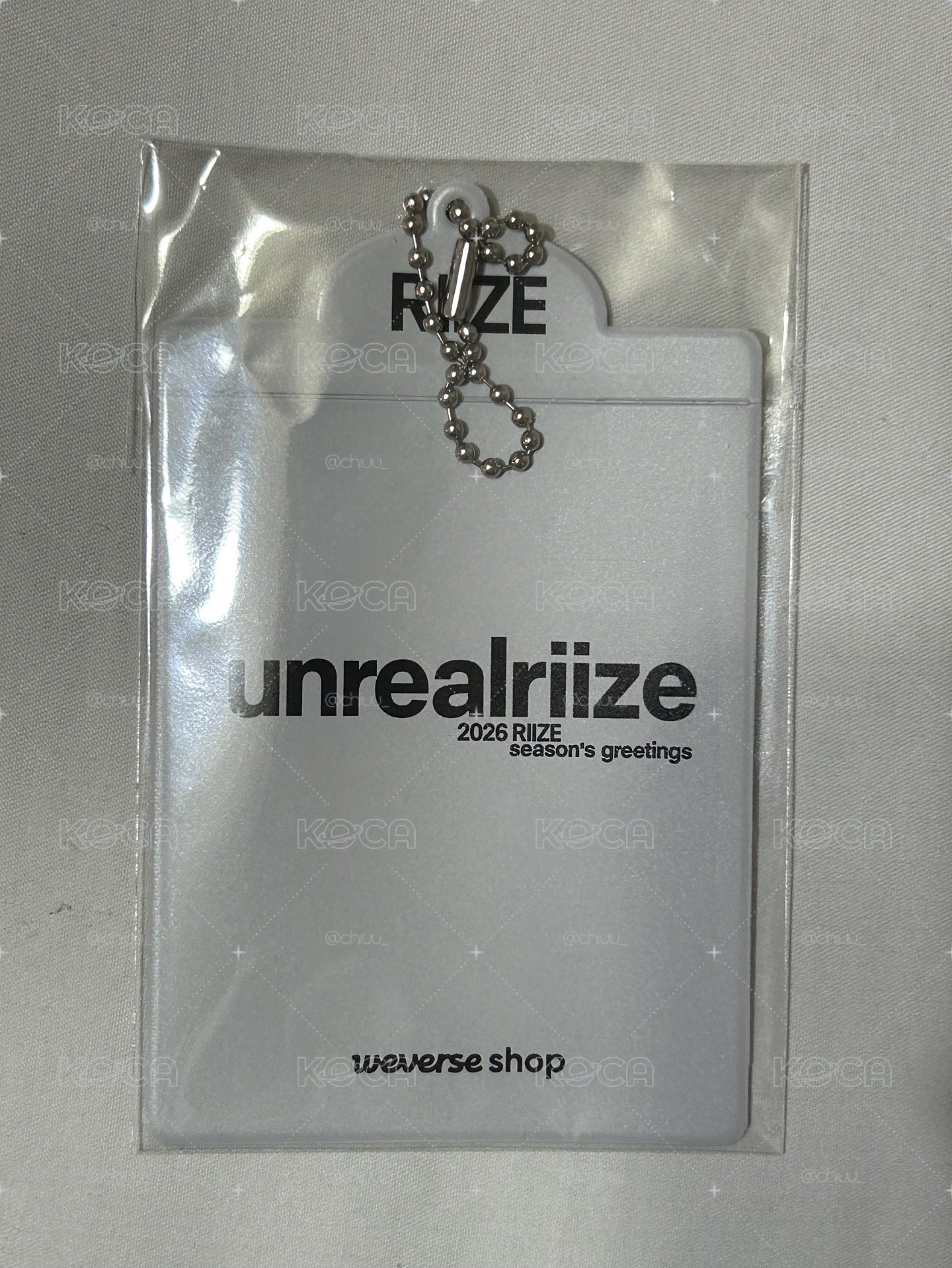 RIIZE 2026年曆Weverse特典卡套