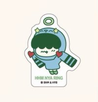 角巴兔x全家聯名 貼紙 哼呀寧