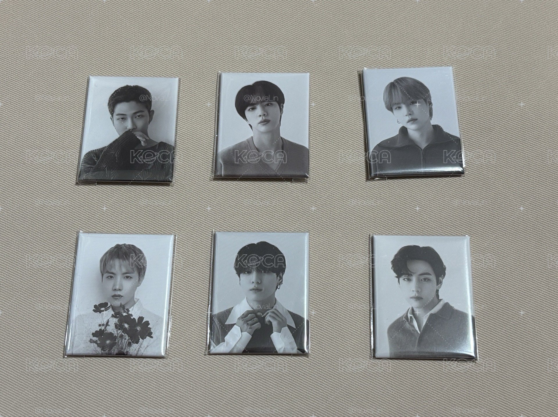 BTS MNCR展 磁鐵💜