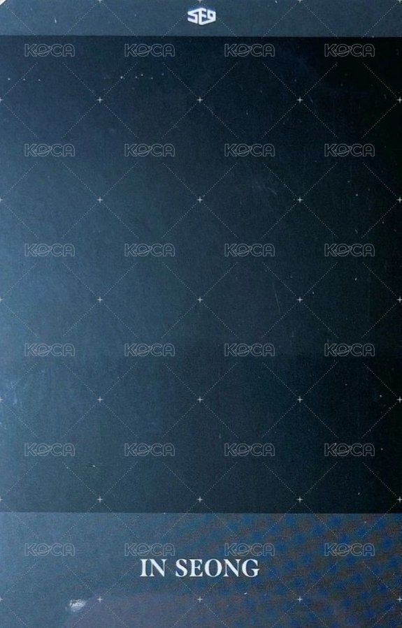 2021 SEASON'S GREETINGS  BLOOMING TIME 年曆卡 拍立得 背面