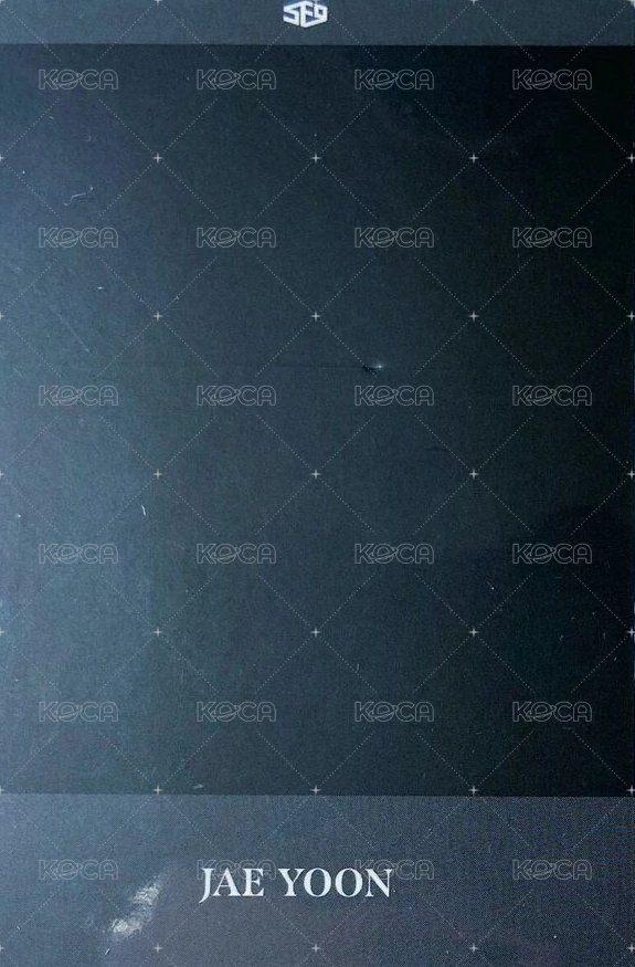 2021 SEASON'S GREETINGS  BLOOMING TIME 年曆卡 拍立得 背面