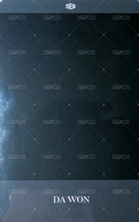 2021 SEASON'S GREETINGS  BLOOMING TIME 年曆卡 拍立得 背面