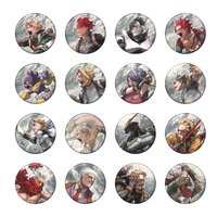 原畫展 未拆 徽章 KEY VISUAL HEROES VS VILLAINS SUPREME