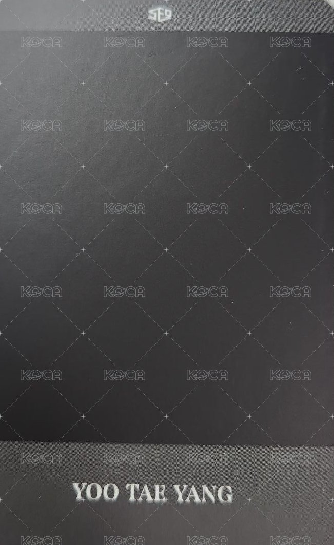 2021 SEASON'S GREETINGS  BLOOMING TIME 年曆卡 拍立得 背面