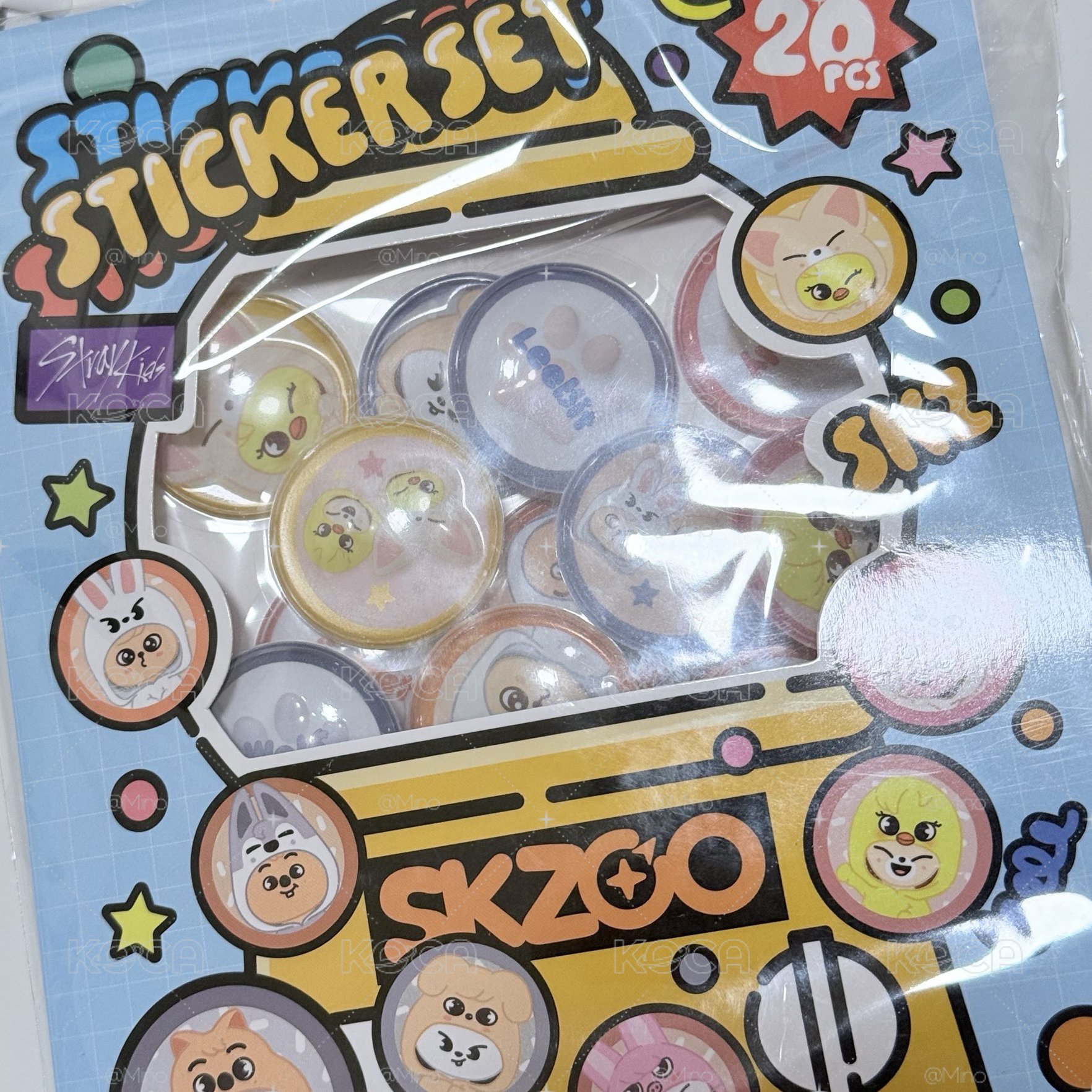 SKZOO Toy World立體貼紙 未拆