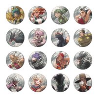 原畫展 未拆 徽章 KEY VISUAL HEROES VS VILLAINS EXTREME