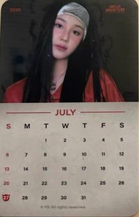 25世巡 首爾場限定 任務卡 日曆卡