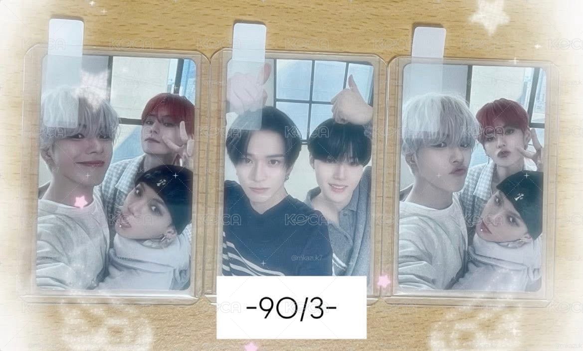 🤍TREASURE｜2024 WELCOMING COLLECTION 🦔🐯🦁、🤖🐰組合卡