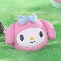 吊飾 美樂蒂 軟軟團子系列 毛絨捏捏樂