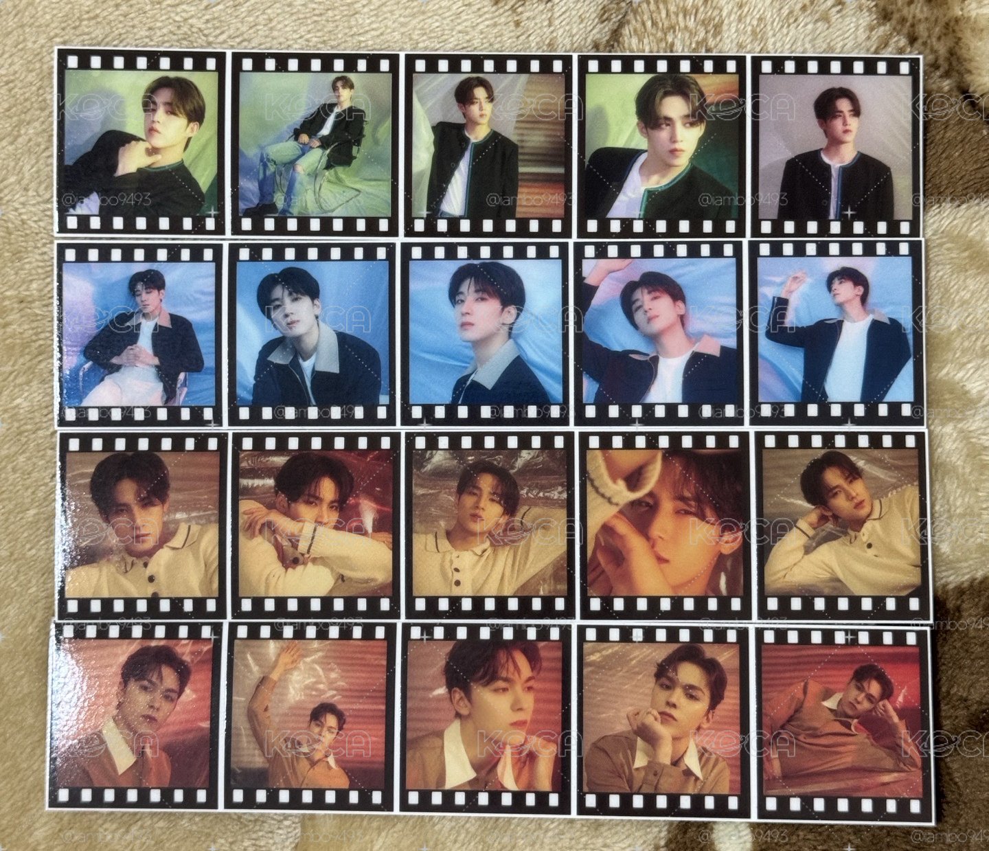 SEVENTEEN HYBE INSGHT 膠片貼紙 合售