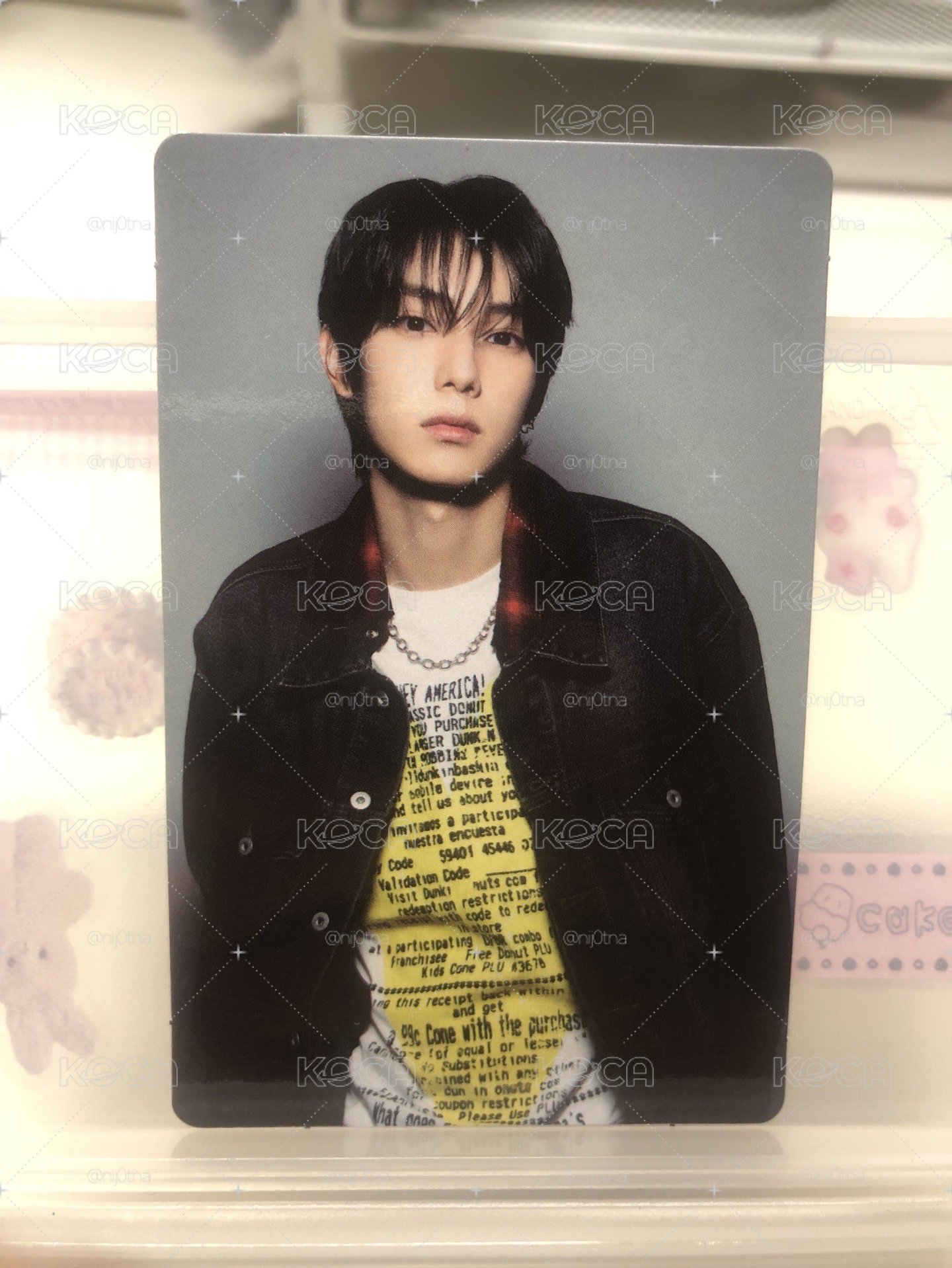 BOYS ll PLANET 아카이브展覧 AFTER;JOURNEY in 首爾 周邊卡 第二週 #9立于