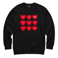 Tomato Hearts Sweater (Black)