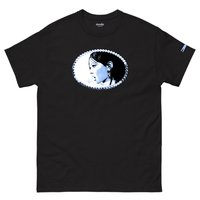 Pearl Portrait S/S Tee [EUNCHAE] (Black)