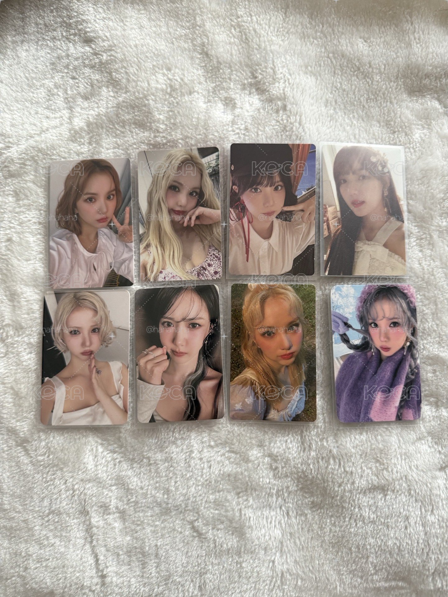 Gfriend 10週年 Eunha 小卡 Yerin