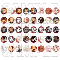 鬼滅之刃•柱展 炎柱情緒徽章（隨機40種）