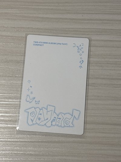 Tws 申惟 迷四 單封 專卡（可單出）