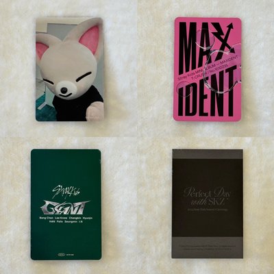 Stray kids 梁精寅 專卡 年曆 場限 塔店