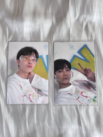 ［SEVENTEEN］🩷漢 正四 CARAT ver. 專輯卡 +圖上固卡