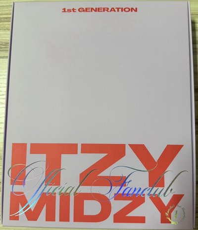 ITZY 一期會員禮
