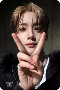 迷一 sr V字中間的臉 特典卡 