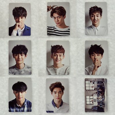EXO 2015年曆 年曆卡