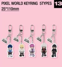 1週年快閃 吊飾 PIXEL WORLD