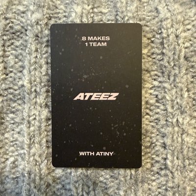 ATEEZ LIGHTINY 二代手燈卡