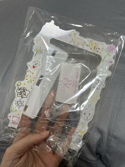 日本fc 成員手繪小卡旋轉立牌