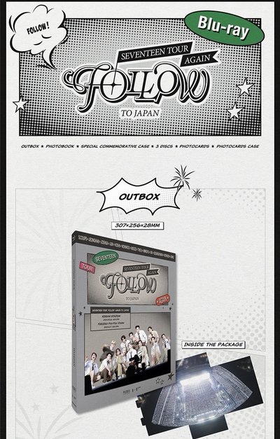 seventeen follow again to Japan 藍光DVD