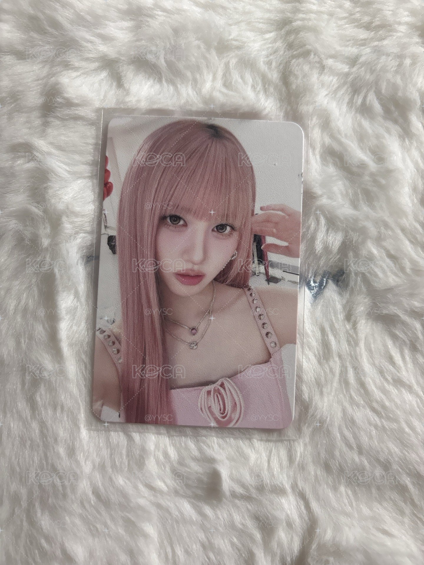 秋天 AAA 台灣造型 IVE SECRET wm 7.0 簽售卡