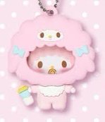 三麗鷗 寶寶換臉別針吊飾   吊飾 