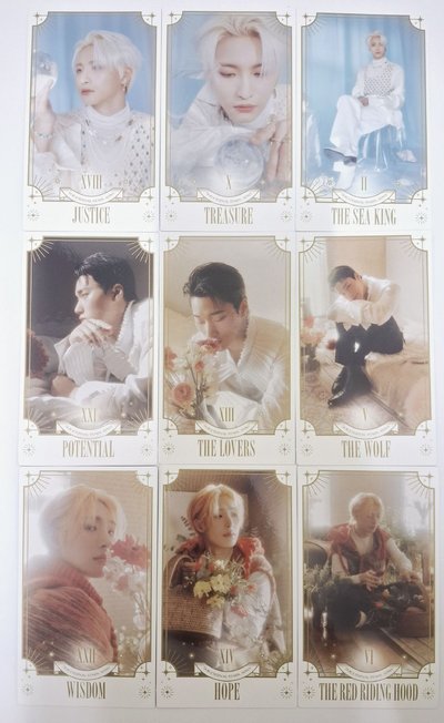 四期會員禮塔羅牌 星潤傘旼鍾 潤鍾/傘旼雙人