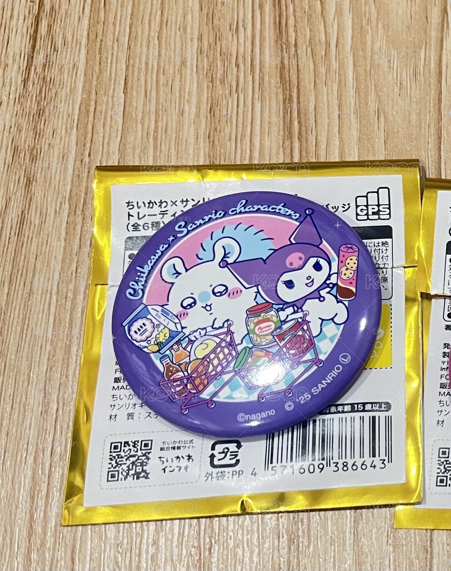 三麗鷗系列 小桃徽章