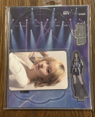 my first page立牌 全新未拆冬