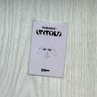 ENHYPEN Jake 一直娛7.0 手繪卡背