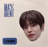 MAXIDENT 專輯卡 T-crush & Heart ver. 預售禮貼紙