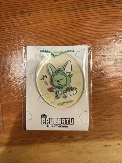 角巴兔 日本全家聯名吊飾 黃春 松喵