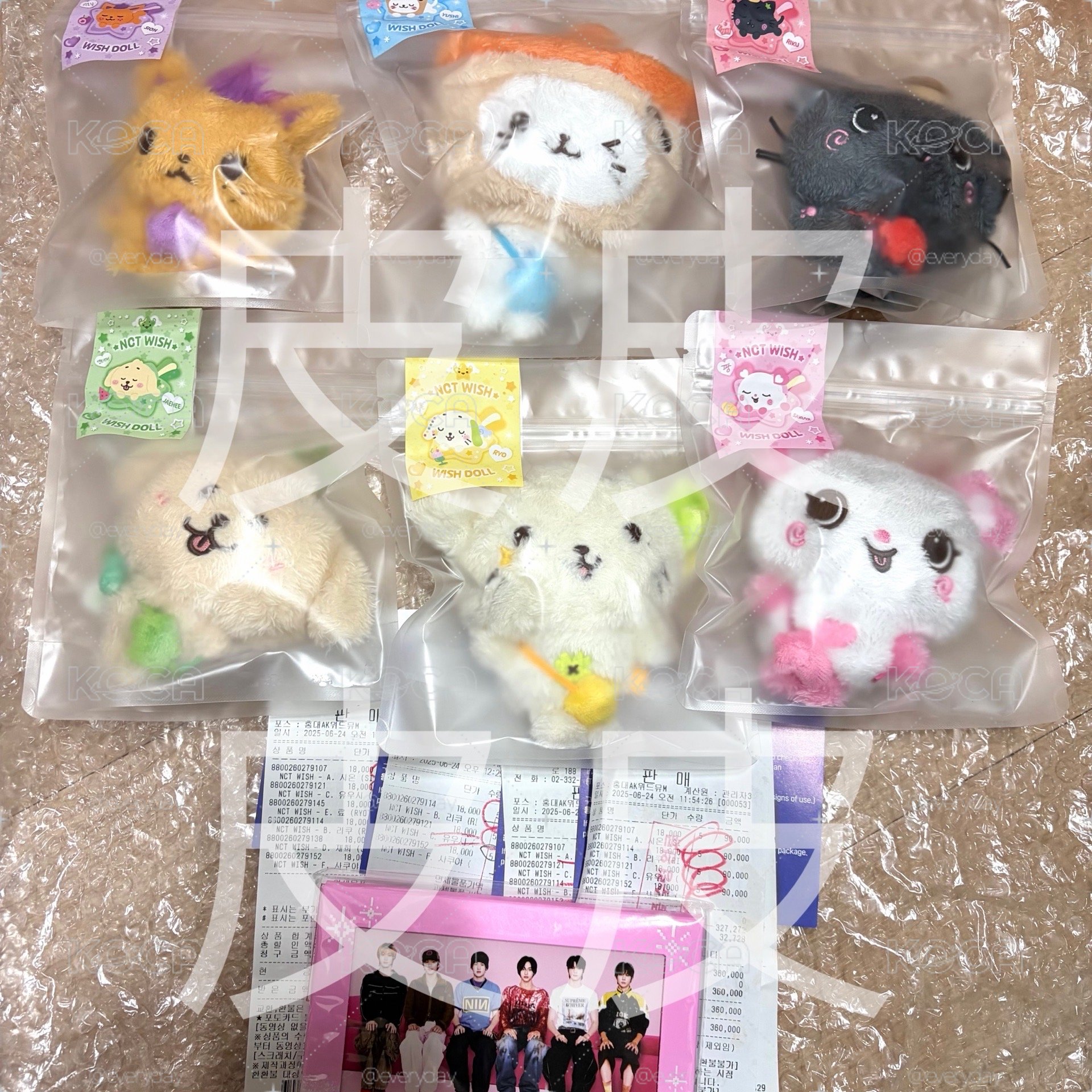 現貨 全新未拆NCT WISH 原皮娃 wish doll