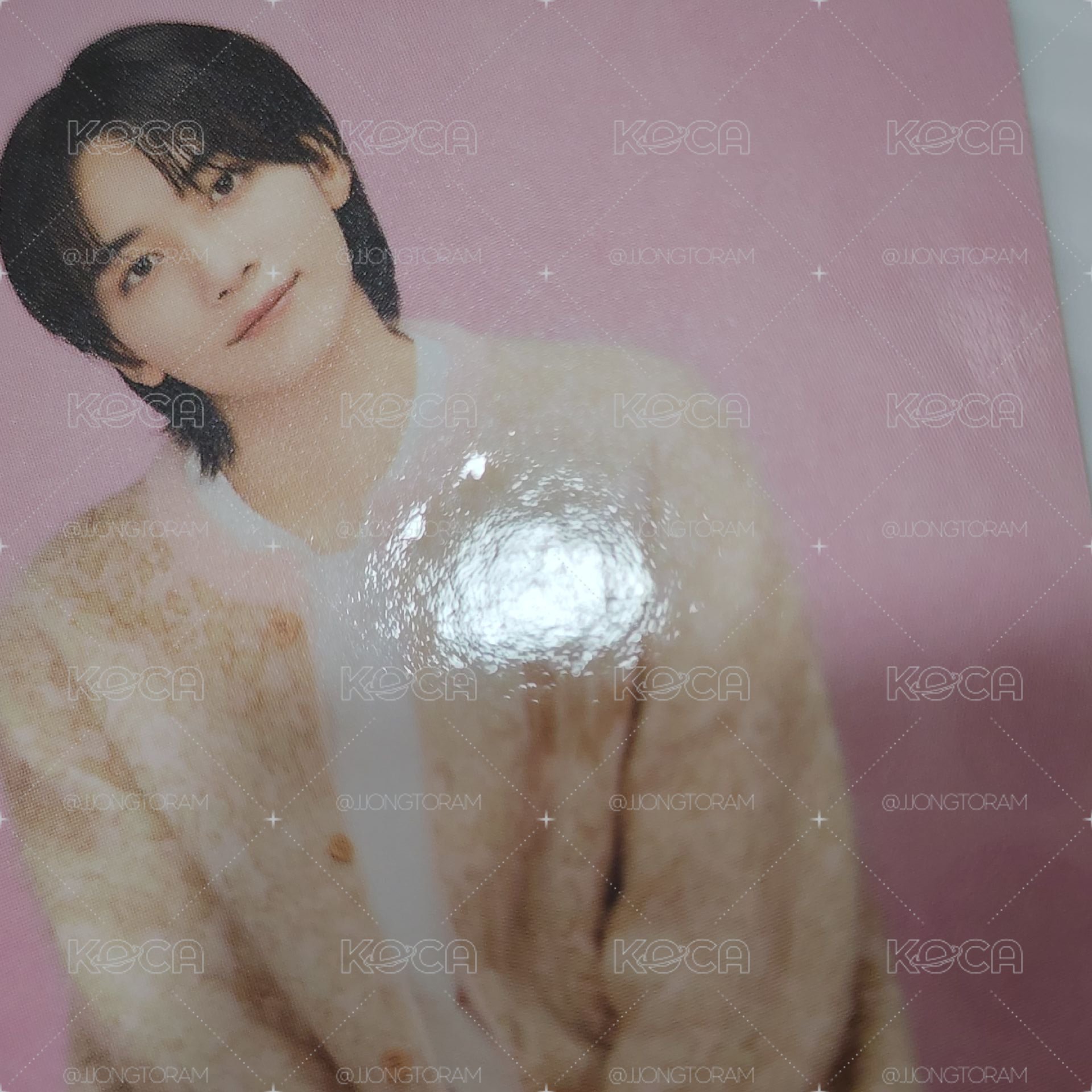 SEVENTEEN JEONGHAN 2024克拉島鑰匙圈含小卡