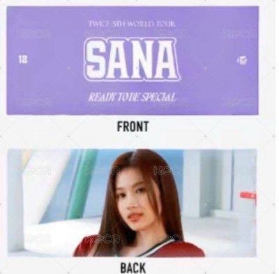 23’ 五巡 手幅 Sana手幅