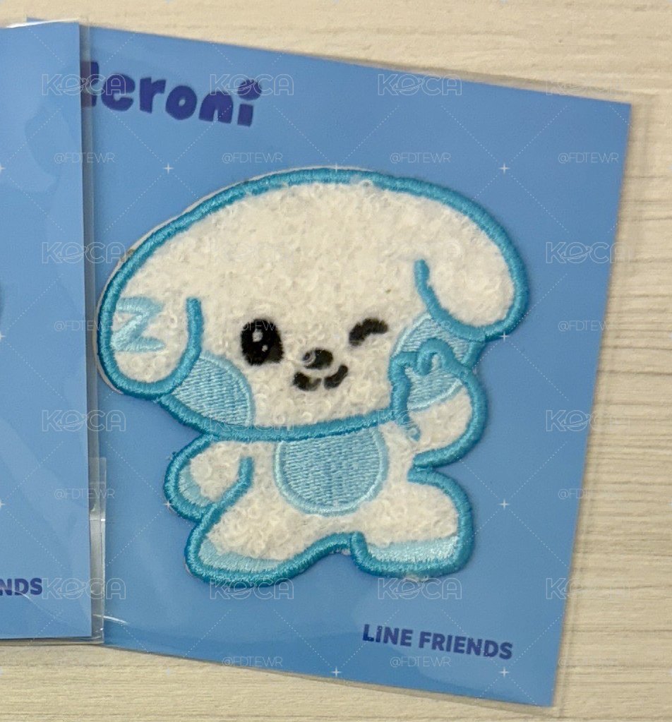 Zeroni 零食箱 奎尼尼 刺繡貼