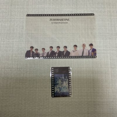 ZEROBASEONE 一期會員禮
