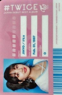 JP精選一 初回限定盤A 專輯卡 