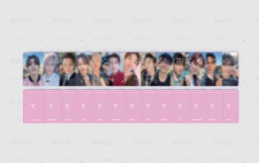 SEVENTEEN 十期會員禮 小卡