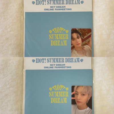 NCT DREAM 黃仁俊 李帝努 AR卡