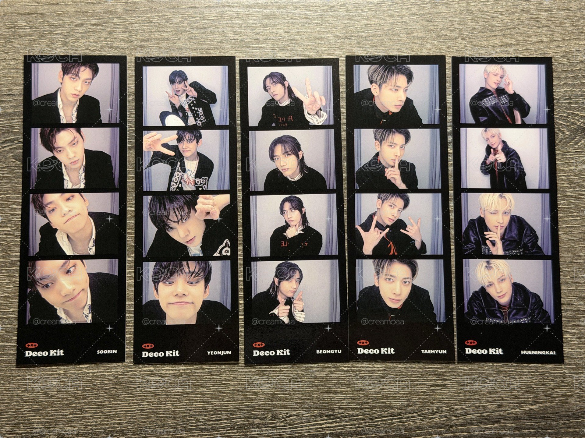 TXT 22 DECO KIT 人生四格卡 