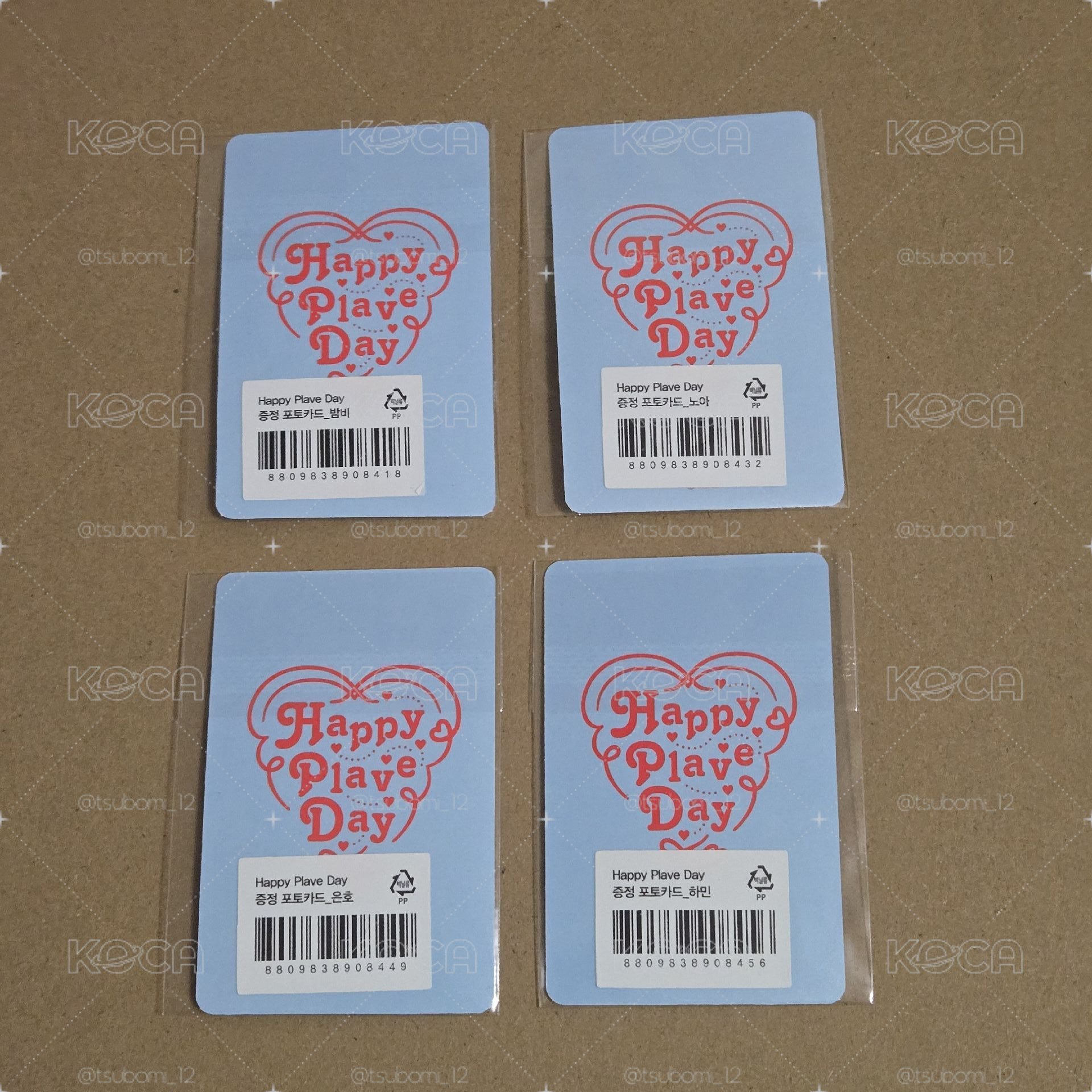 PLAVE 二周年 HAPPY PLAVE DAY 快閃店 滿額卡 諾亞 斑比 銀虎 河玟